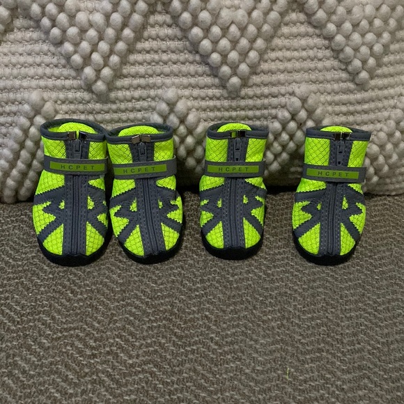 HCPET Paw Protector Anti-Slip Shoes Reflective Dog Booties size 5 - Picture 1 of 2